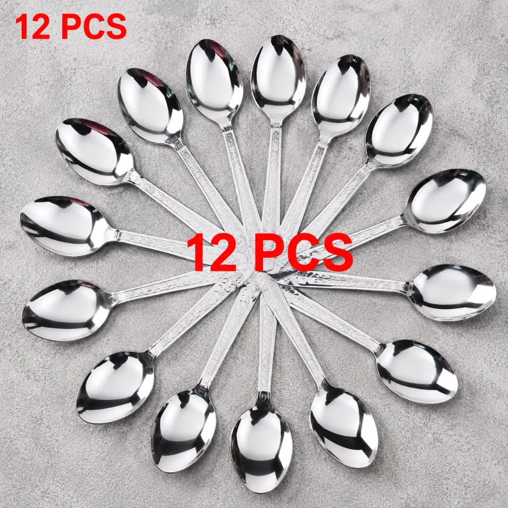 12 Pcs Premium Quality Daily Use Spoons