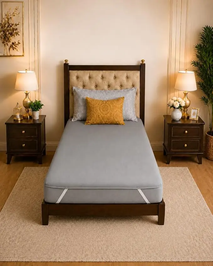 Mattress Protector Small Grey
