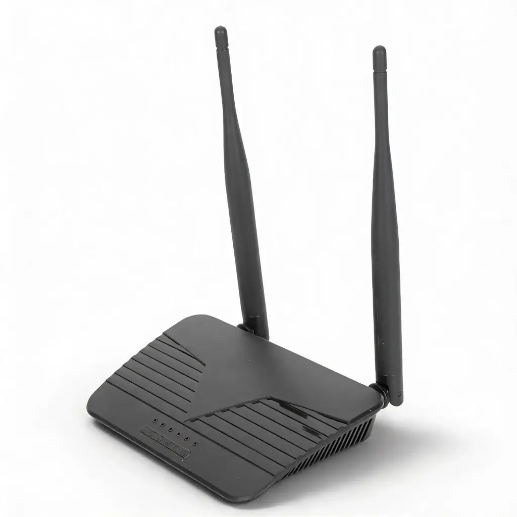 Smart WiFi Router, 2.4G Wireless Internet Router, 300Mbps Internet Gaming Router, Wireless Smart VPN Router for Large Home with 1 Rj45 Input Port and 3 Rj45 Output Ports