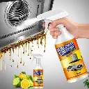 Kitchen Cleaner Spray Oil & Grease Stain Remover Stove & Chimney Cleaner Spray Non-Flammable Nontoxic Magic Degreaser Spray for Kitchen Gas Stove Cleaning Spray for Grill & Exhaust Fan (250ml)