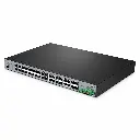 IES5100-24FS, 24-Port Gigabit Ethernet L2+ Managed Industrial Switch, 16 x 1Gb SFP, with 8 x 1Gb RJ45/SFP Combo and 4 x 10Gb SFP+, -40 to 85°C Operating Temperature